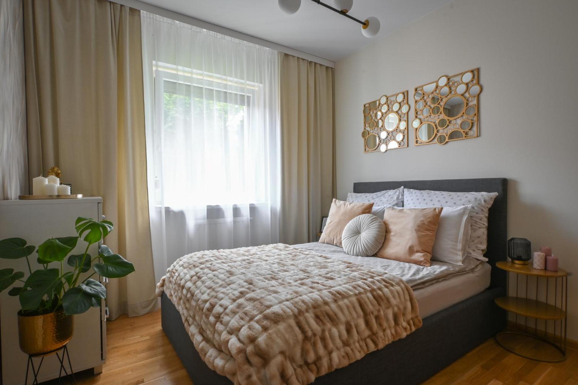 Malinowelove Aircon, 3 Rooms, Parking, Ogrod Krasków Eksteriør bilde
