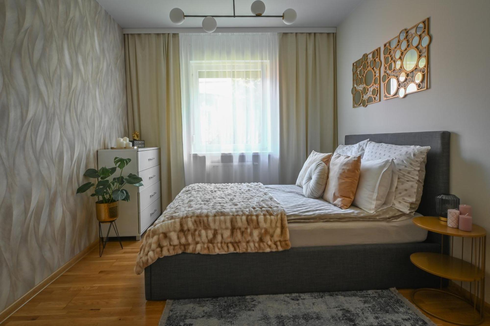 Malinowelove Aircon, 3 Rooms, Parking, Ogrod Krasków Eksteriør bilde