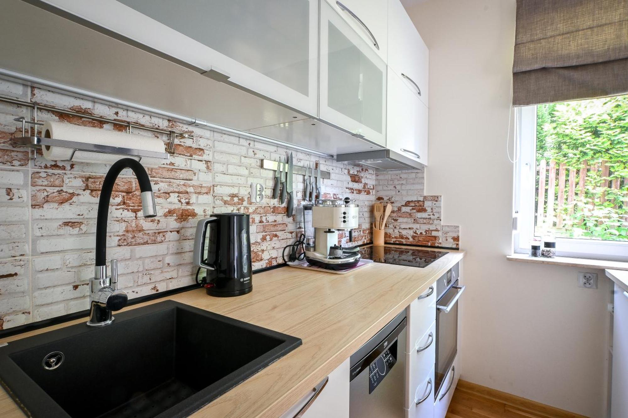 Malinowelove Aircon, 3 Rooms, Parking, Ogrod Krasków Eksteriør bilde